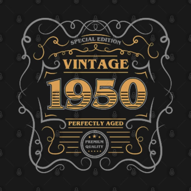 1950 Vintage 70th Birthday by deadright