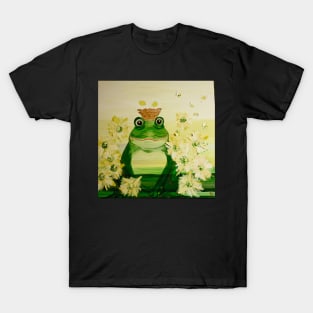 Kiss A Frog And Get A Prince Funny Frog Gift Kids T-Shirt by