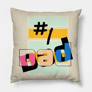 #1 its Dad // Funny gift // Funnytee Pillow