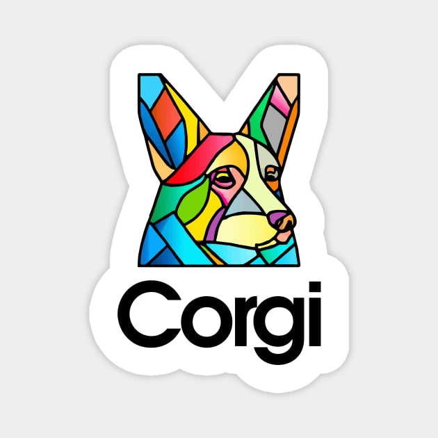 Corgi Dog Owner Pembroke Welsh Corgi Men Women Kids Magnet by BetterManufaktur