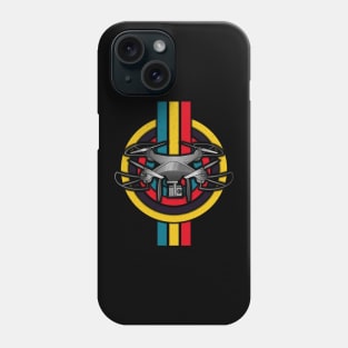 Retro Drone Pilot Quadcopter Flying Vintage Pilot Phone Case