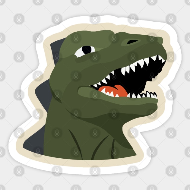 Some cute Godzilla stickers I found a recent comic expo, art buy Totally  Jurassic : r/GODZILLA