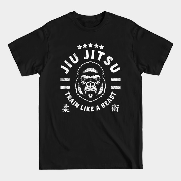 Disover JIU JITSU - TRAIN LIKE A BEAST - Jiu Jitsu - T-Shirt