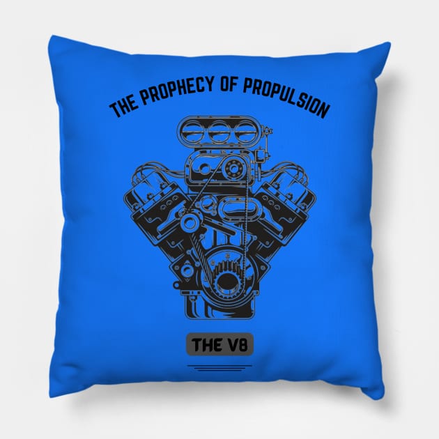 The Prophecy Of Propulsion (c) Pillow by Abby Anime