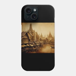 oude foto thailand Phone Case