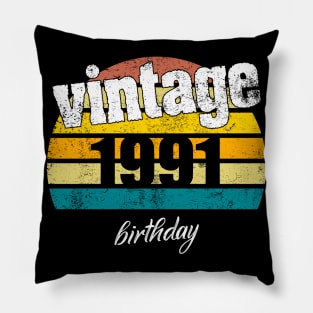 vintage 1991 Pillow