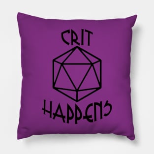 crit happens Pillow