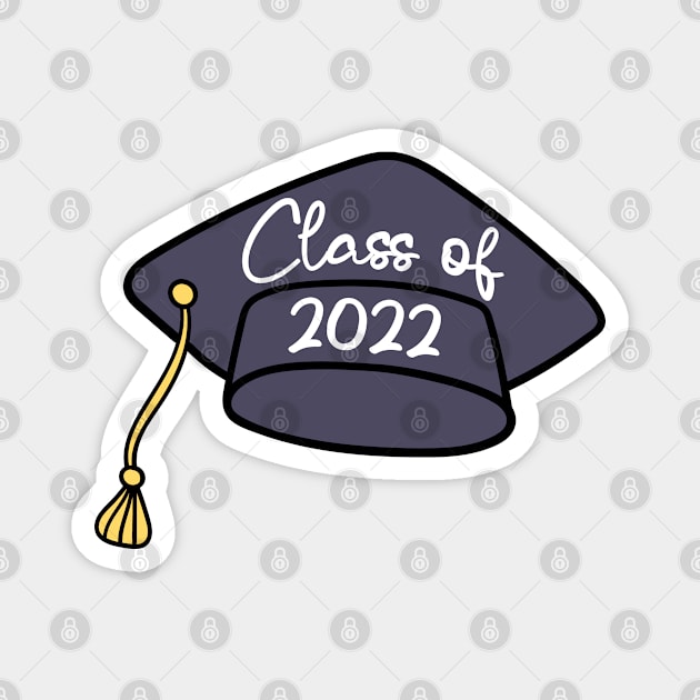 Graduation Class of 2022 Senior Magnet by RetroDesign