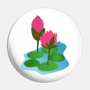 Water Lily Pin