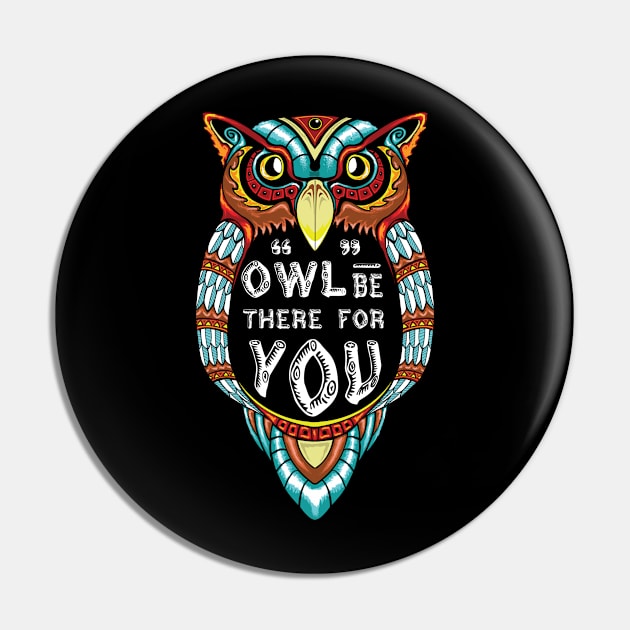 Owl be There for You Pin by TheMindBlossom