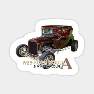 1928 Ford Model A 5 Window Coupe Magnet