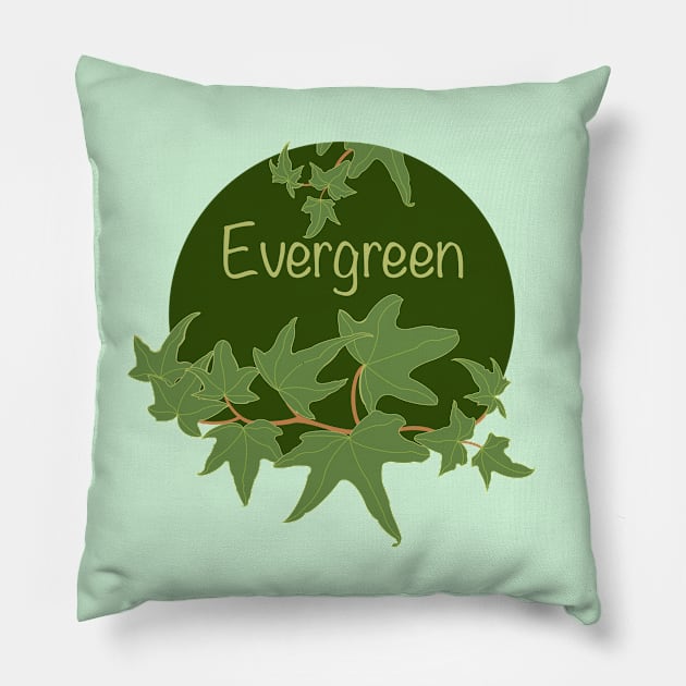 Evergreen Pillow by Marry-S