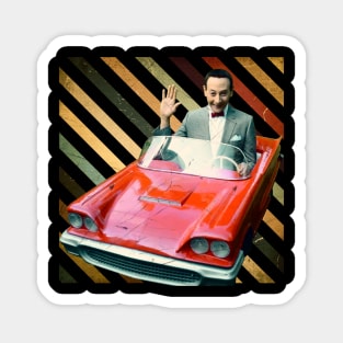 Retro Vintage PEE WEE HERMAN Pee Wee Herman 2 Magnet