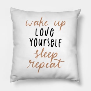love yourself Pillow