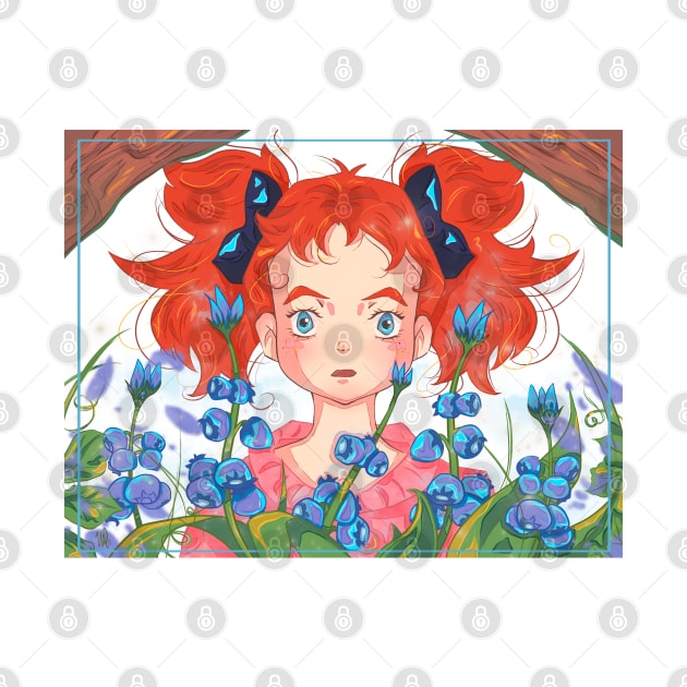 Mary and the witch's flower. by SharandinaArt