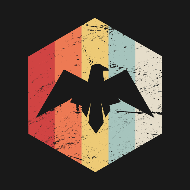 Retro Roman Empire Eagle Icon by MeatMan