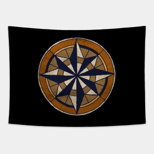 Vintage compass Tapestry
