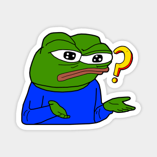 Apu Confused Pepe Magnet