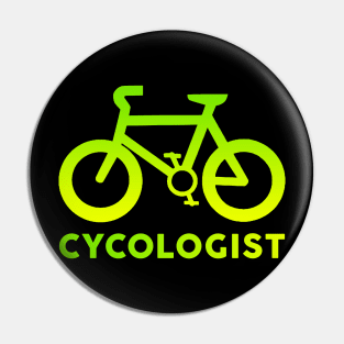 Cycologist Bike Bicycle Cycling gift Pin