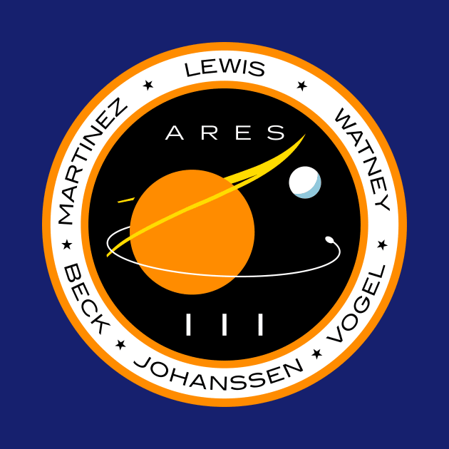 Ares III Mission Patch by Ekliptik