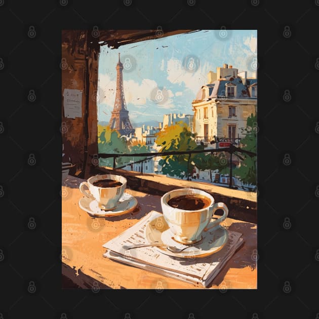 Coffee for two in Paris by comecuba67