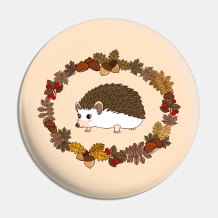 Kawaii hedgehog Pin