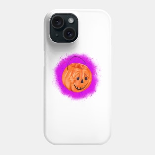 Goofy Pumpkin Pail Phone Case