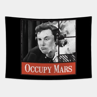 Occupy Mars Tapestry