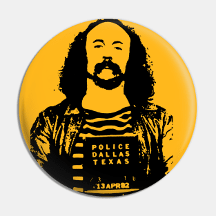 david Crosby Mugshot Pin