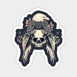 eagle skull Magnet