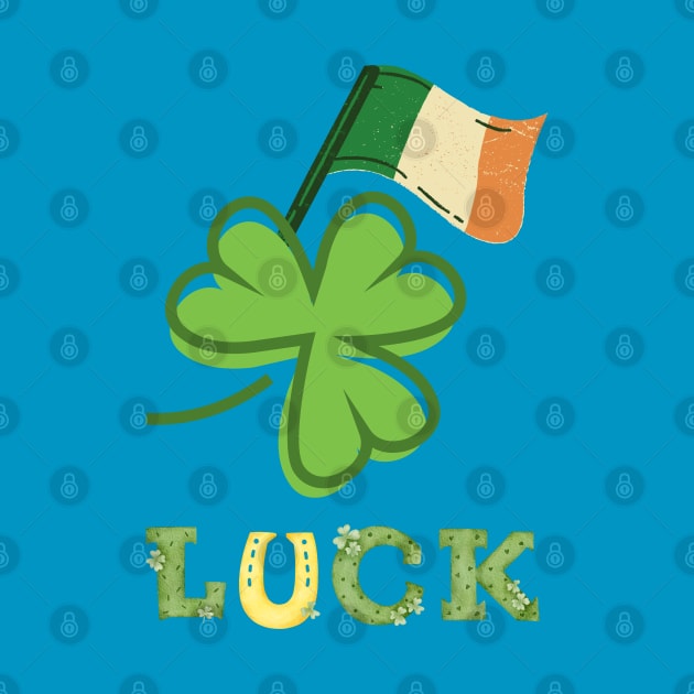 Luck.Irish flag by Anatoliy Smirnov