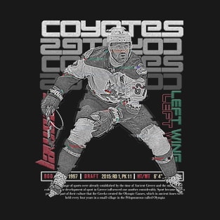 Lawson Crouse Hockey Art Coyotes T-Shirt