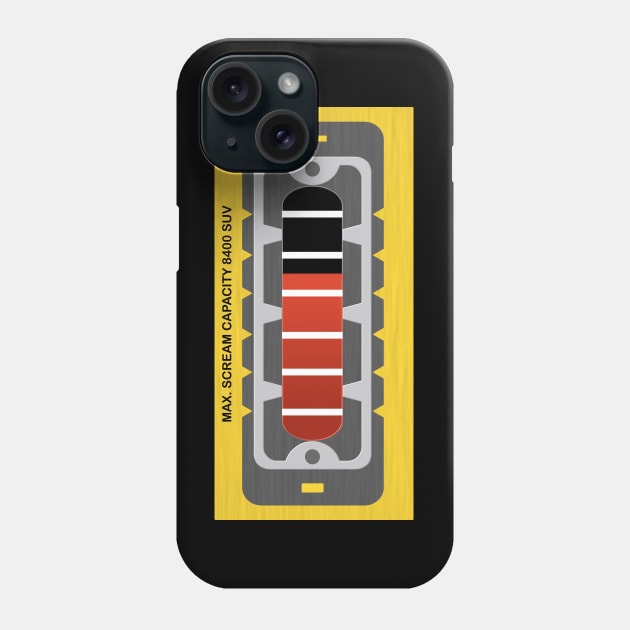 Scream Meter Phone Case by Veraukoion