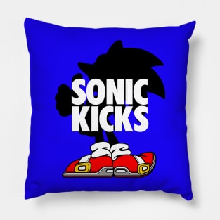 Sonic Kicks Pillow