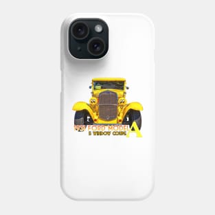 1931 Ford Model A 5 Window Coupe Phone Case