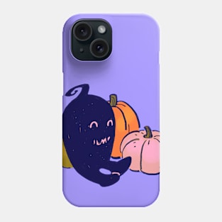 more happy krobus with his favorite pumpkin Phone Case