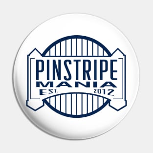 Pinstripe Mania Pin