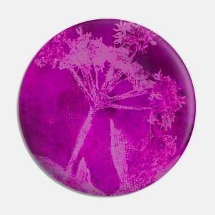 Pink Cow Parsley Pin