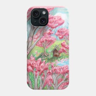 Sakura Blossoms Landscapes Phone Case