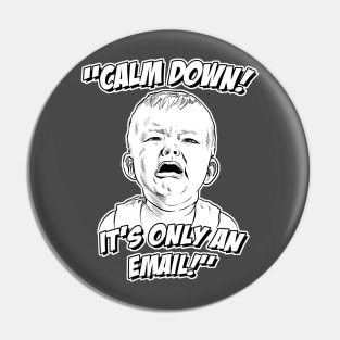 Calm Down! It's Only an Email! Pin