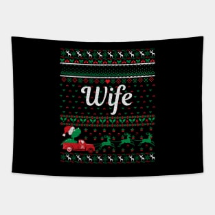 Christmas Wife Gifts | Ugly Christmas Gifts Tapestry