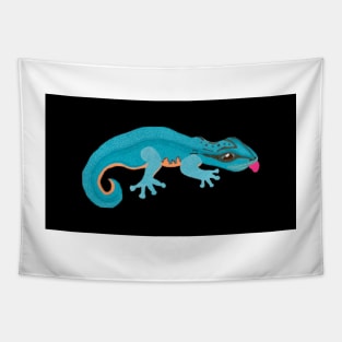 Turquoise Gecko Tapestry