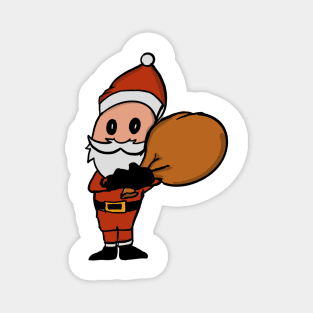 Cute Santa Magnet