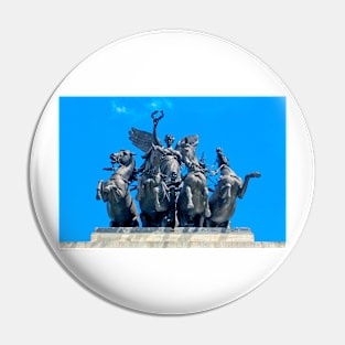 The Quadriga Pin