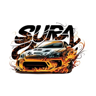 Supra car merch with cool doddle T-Shirt