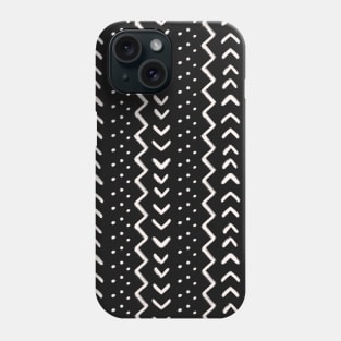 Tribal Fabric Black and White Phone Case