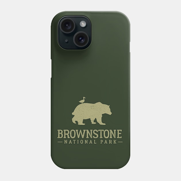 Brownstone National Park Phone Case by Heyday Threads