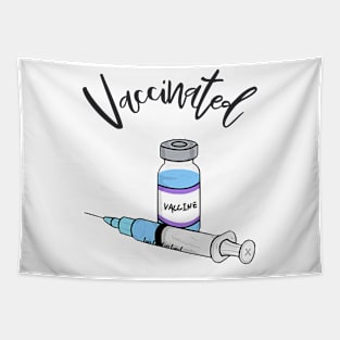 I'm Vaccinated Tapestry