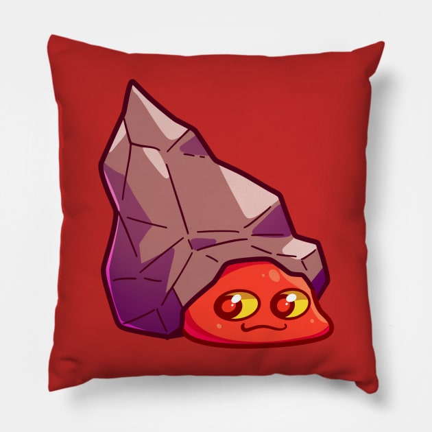 Magma Slime Pillow by ziodynes098