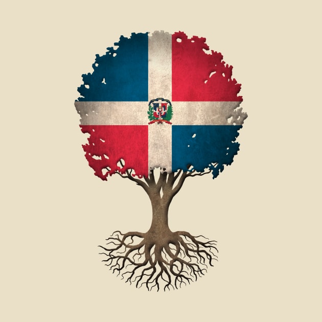 Tree of Life with Dominican Flag by jeffbartels